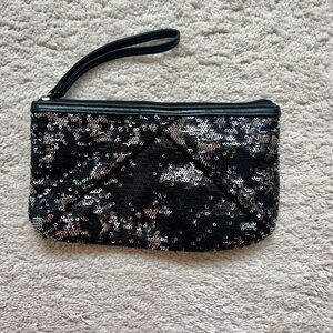Sequin wristlet